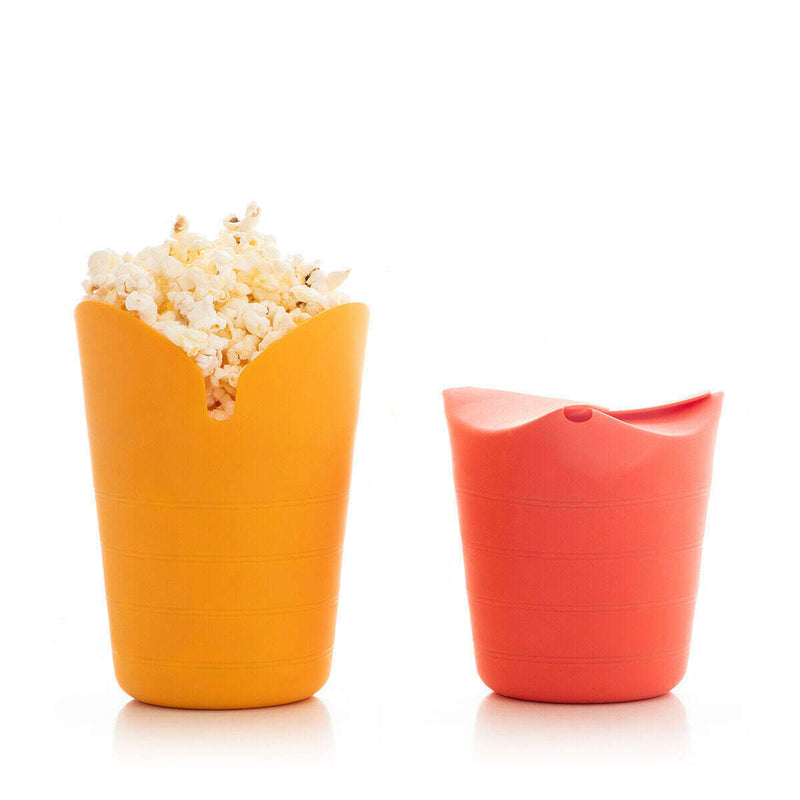 Collapsible Silicone Popcorn Poppers (Pack of 2) Popcorn Makers Collapsible Silicone Popcorn Poppers (Pack of 2) Collapsible Silicone Popcorn Poppers (Pack of 2) InnovaGoods