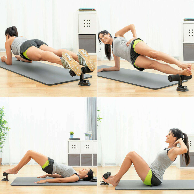 Sit-up Bar for Abdominals with Suction Pad and Exercise Guide sport equipment Sit-up Bar for Abdominals with Suction Pad and Exercise Guide Sit-up Bar for Abdominals with Suction Pad and Exercise Guide InnovaGoods