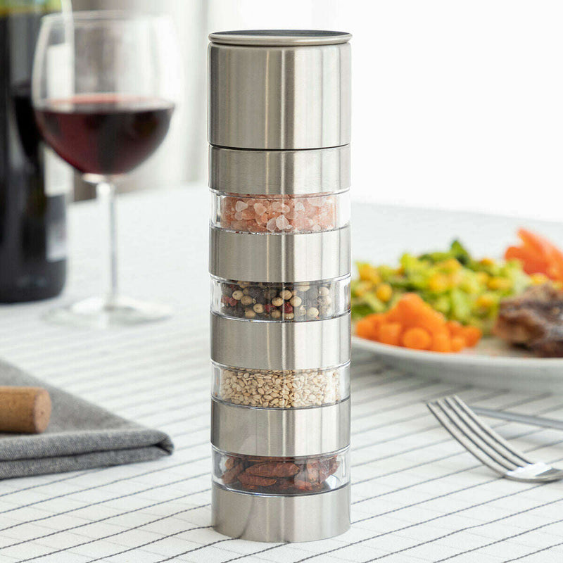 4-in-1 Spice Grinder Millmix Grinders 4-in-1 Spice Grinder Millmix 4-in-1 Spice Grinder Millmix InnovaGoods