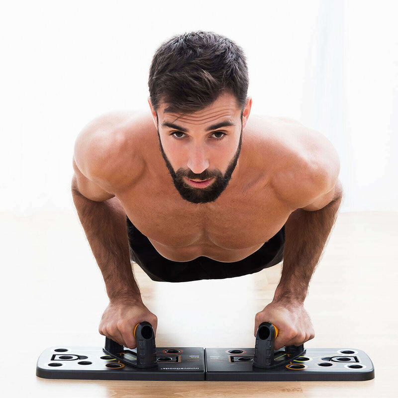 Push-Up Board with Resistance Bands and Exercise Guide sport equipment Push-Up Board with Resistance Bands and Exercise Guide Push-Up Board with Resistance Bands and Exercise Guide InnovaGoods