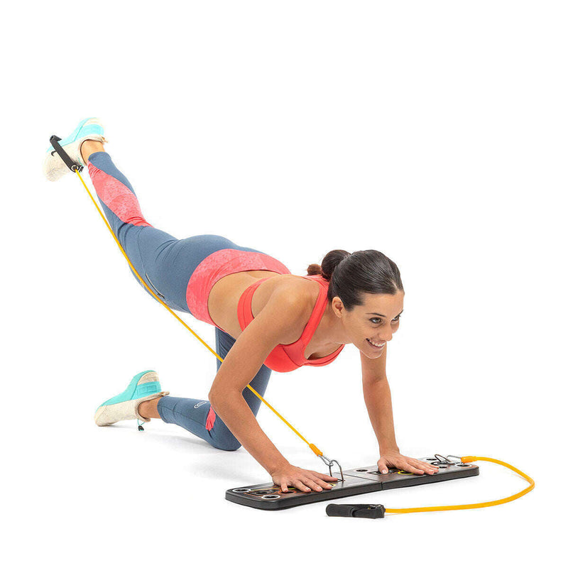 Push-Up Board with Resistance Bands and Exercise Guide sport equipment Push-Up Board with Resistance Bands and Exercise Guide Push-Up Board with Resistance Bands and Exercise Guide InnovaGoods