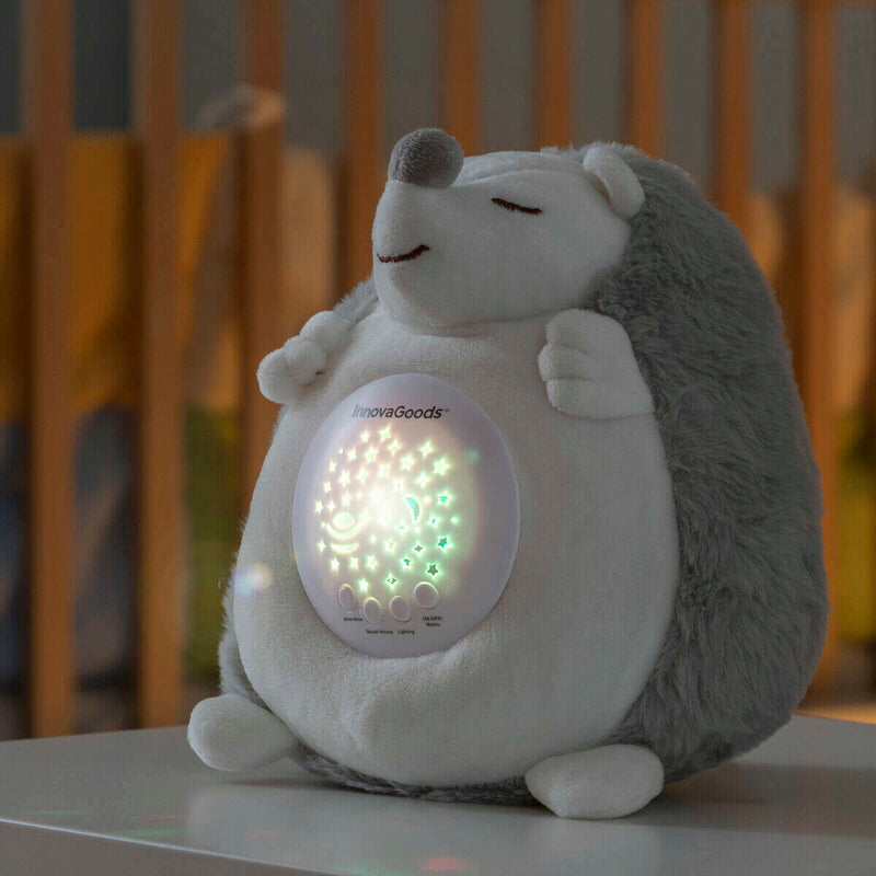 Hedgehog Soft Toy with White Noise and Nightlight Projector light Hedgehog Soft Toy with White Noise and Nightlight Projector Hedgehog Soft Toy with White Noise and Nightlight Projector InnovaGoods