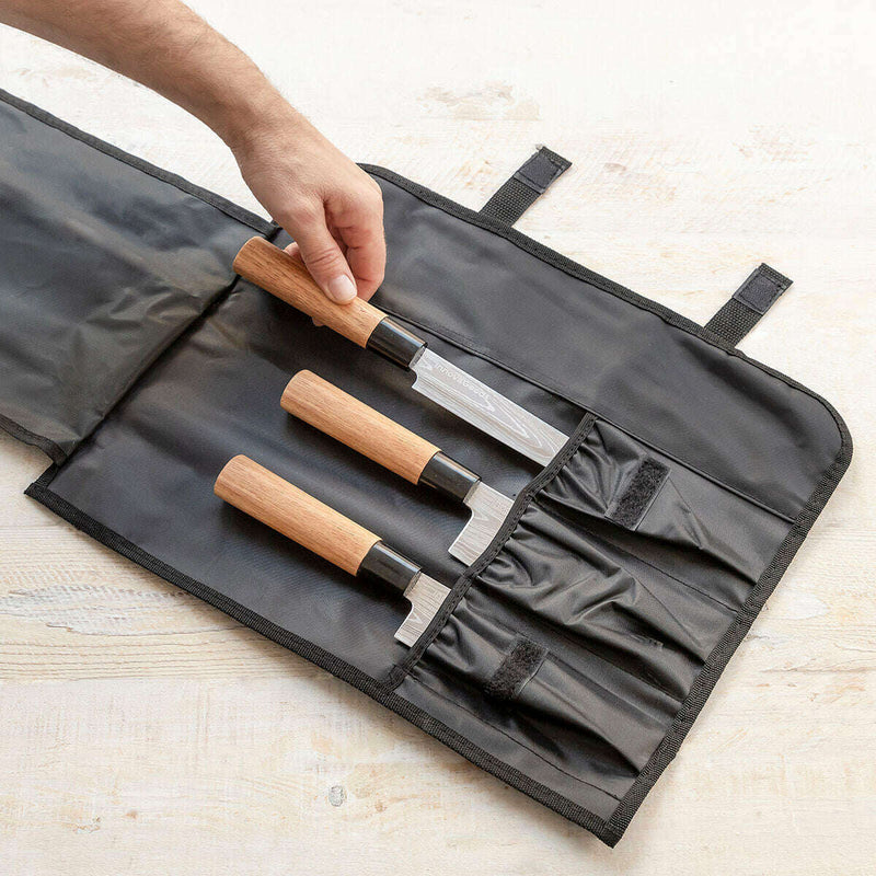 Set of Kitchen Tools with Professional Carry Case Damas·Q knives set Set of Kitchen Tools with Professional Carry Case Damas·Q Set of Kitchen Tools with Professional Carry Case Damas·Q InnovaGoods