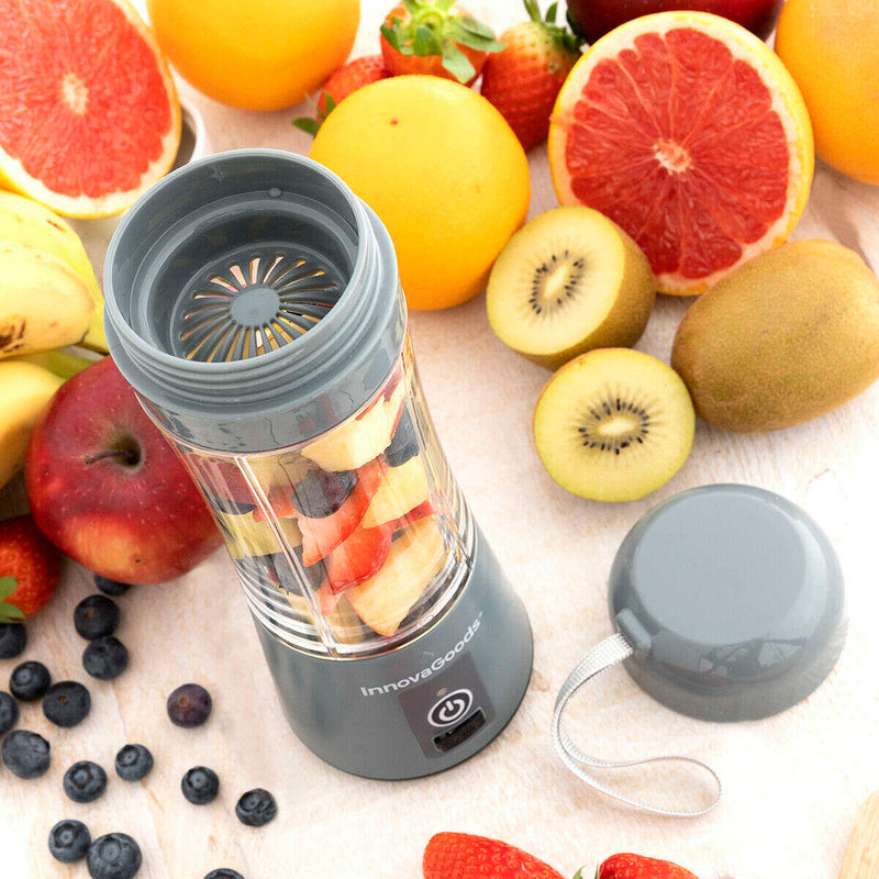 Portable Rechargeable Cup Blender Shakuit Blender Portable Rechargeable Cup Blender Shakuit Portable Rechargeable Cup Blender Shakuit InnovaGoods