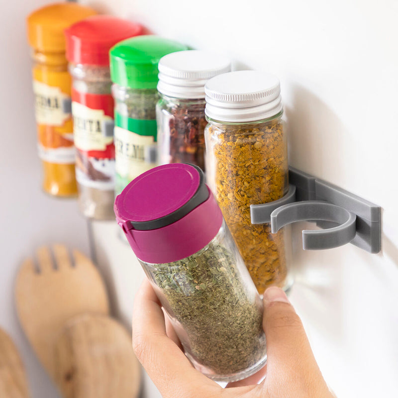 Adhesive and Divisible Spice Organiser spice rack Adhesive and Divisible Spice Organiser Adhesive and Divisible Spice Organiser InnovaGoods