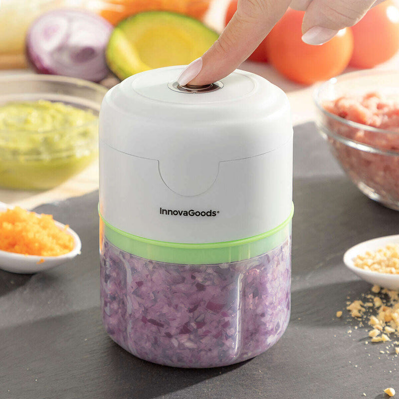 Rechargeable Portable Mini Chopper E-choppie chopper Rechargeable Portable Mini Chopper E-choppie Rechargeable Portable Mini Chopper E-choppie InnovaGoods