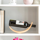 Floating Wooden Wine Bottle Holder Woolance