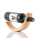 Floating Wooden Wine Bottle Holder Woolance