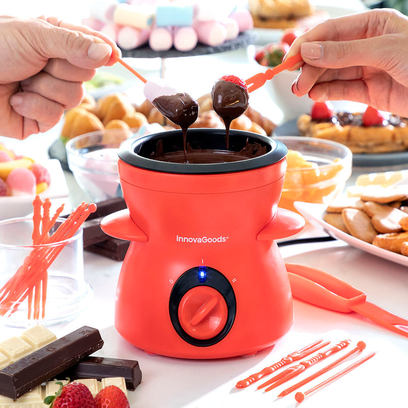 Chocolate Fondue With Accessories Chocolate Tempering Machines Chocolate Fondue With Accessories Chocolate Fondue With Accessories InnovaGoods