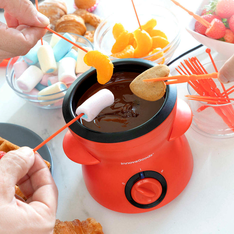 Chocolate Fondue With Accessories Chocolate Tempering Machines Chocolate Fondue With Accessories Chocolate Fondue With Accessories InnovaGoods