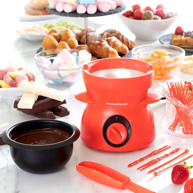 Chocolate Fondue With Accessories Chocolate Tempering Machines Chocolate Fondue With Accessories Chocolate Fondue With Accessories InnovaGoods