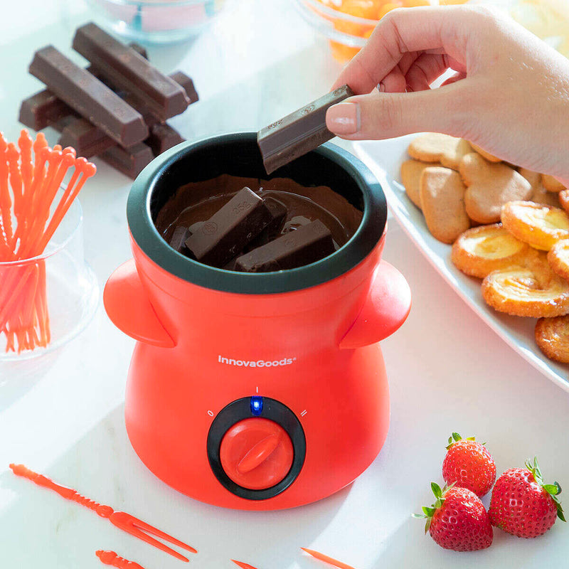 Chocolate Fondue With Accessories Chocolate Tempering Machines Chocolate Fondue With Accessories Chocolate Fondue With Accessories InnovaGoods