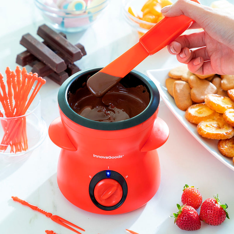 Chocolate Fondue With Accessories Chocolate Tempering Machines Chocolate Fondue With Accessories Chocolate Fondue With Accessories InnovaGoods