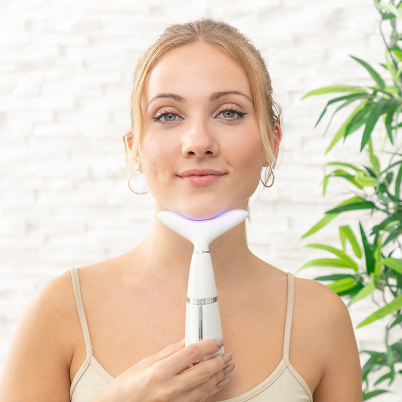 Jowl Reducer with Phototherapy, Thermotherapy and Vibration Kinred facial brush Jowl Reducer with Phototherapy, Thermotherapy and Vibration Kinred Jowl Reducer with Phototherapy, Thermotherapy and Vibration Kinred InnovaGoods