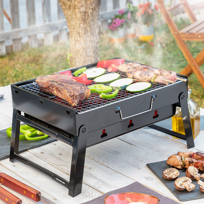 Folding Portable Barbecue For Use With Charcoal Outdoor Barbque Folding Portable Barbecue For Use With Charcoal Folding Portable Barbecue For Use With Charcoal InnovaGoods