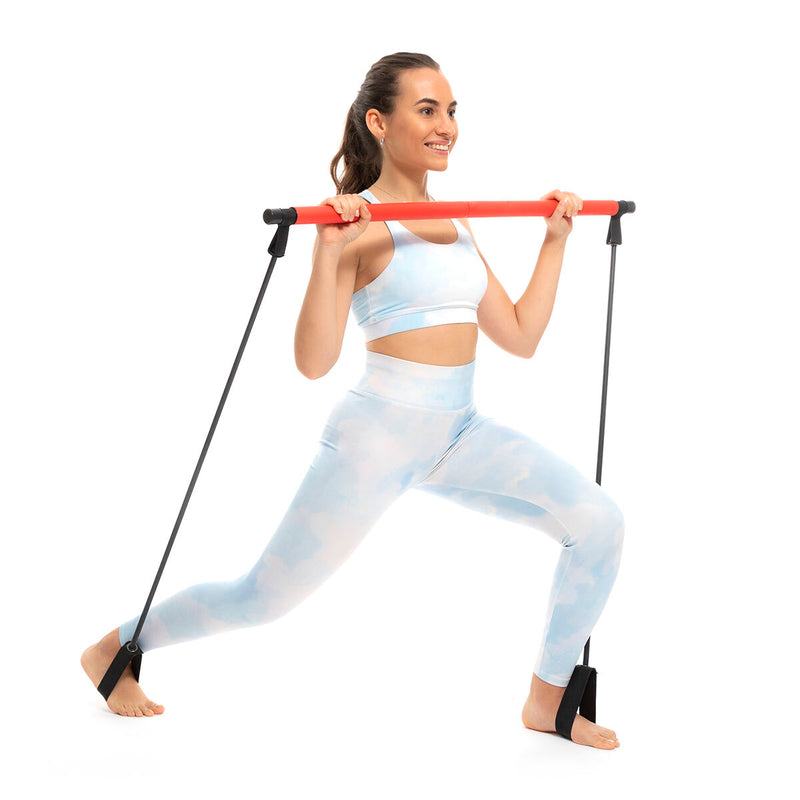 Fitness Bar with Resistance Bands and Exercise Guide sport equipment Fitness Bar with Resistance Bands and Exercise Guide Fitness Bar with Resistance Bands and Exercise Guide InnovaGoods