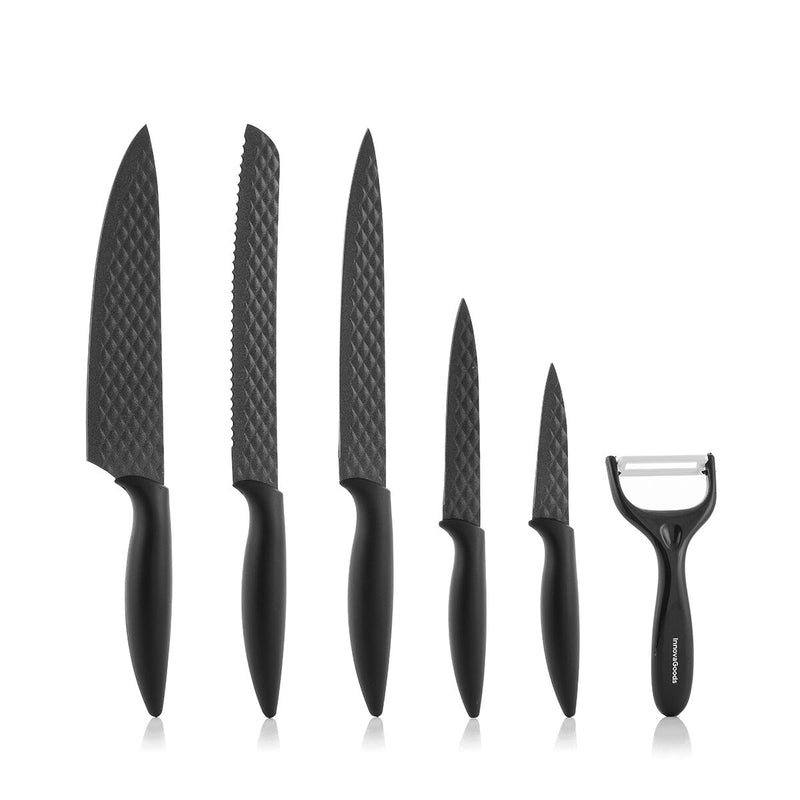 Diamond Kitchen Set Shard, 6 Pieces Kitchen Knives Diamond Kitchen Set Shard, 6 Pieces Diamond Kitchen Set Shard, 6 Pieces InnovaGoods