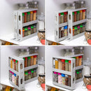 Sliding and Pivoting Spice Organiser spice rack Sliding and Pivoting Spice Organiser Sliding and Pivoting Spice Organiser InnovaGoods