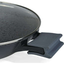 The German Outlet, Tognana, Wok 2 Handles 32 cm with Aroma Lid+Ambitious Pot Holders