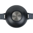 The German Outlet, Tognana, Wok 2 Handles 32 cm with Aroma Lid+Ambitious Pot Holders