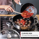 Stainless Steel Wok Pan 28 cm/3.L Wok Pan Stainless Steel Wok Pan 28 cm/3.L Stainless Steel Wok Pan 28 cm/3.L KitchenAid
