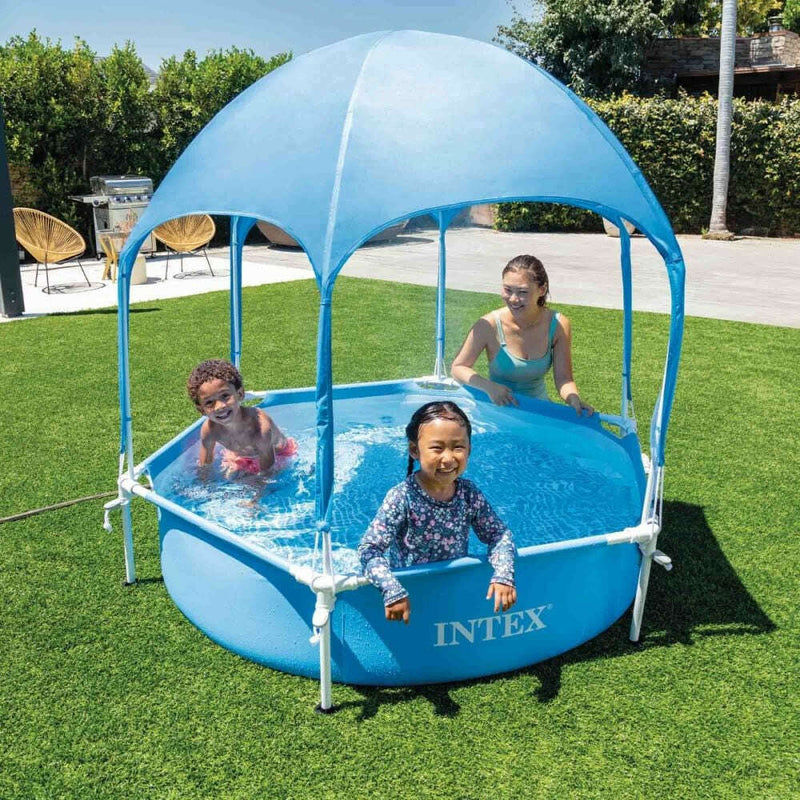 Canopy Metal Frame Pool Kids Pool Canopy Metal Frame Pool Canopy Metal Frame Pool Intex