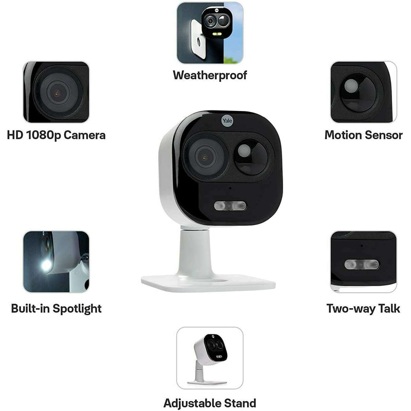 All-in-One Outdoor Wifi Camera Surveillance Cameras All-in-One Outdoor Wifi Camera All-in-One Outdoor Wifi Camera Yale