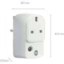 The German Outlet, Yale, Sync Alarm Smart Plug