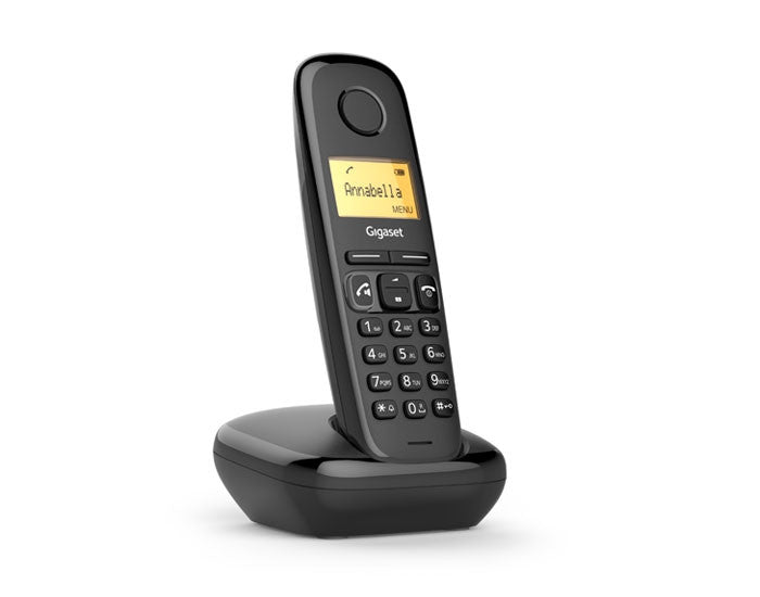 Hands-Free Talking: Cordless Phone, A270 - Black phone Hands-Free Talking: Cordless Phone, A270 - Black Hands-Free Talking: Cordless Phone, A270 - Black Gigaset