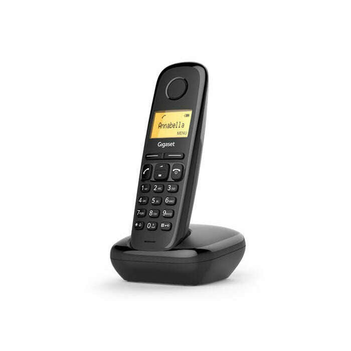 Cordless Phone, Black phone Cordless Phone, Black Cordless Phone, Black Gigaset