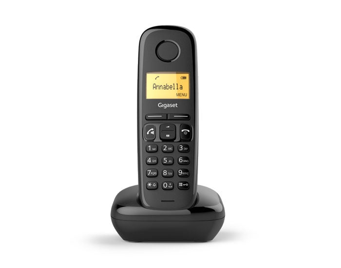 Hands-Free Talking: Cordless Phone, A270 - Black phone Hands-Free Talking: Cordless Phone, A270 - Black Hands-Free Talking: Cordless Phone, A270 - Black Gigaset