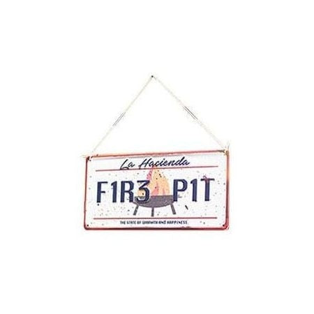 La Hacienda Welcome To The Firepit  Embossed Metal Sign (Copy) Home decor La Hacienda Welcome To The Firepit  Embossed Metal Sign (Copy) La Hacienda Welcome To The Firepit  Embossed Metal Sign (Copy) La Hacienda