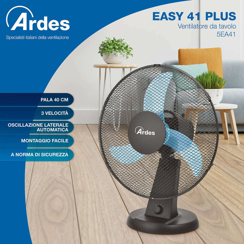 Easy 41 Plus - Table Top Fan Fan Easy 41 Plus - Table Top Fan Easy 41 Plus - Table Top Fan Ardes