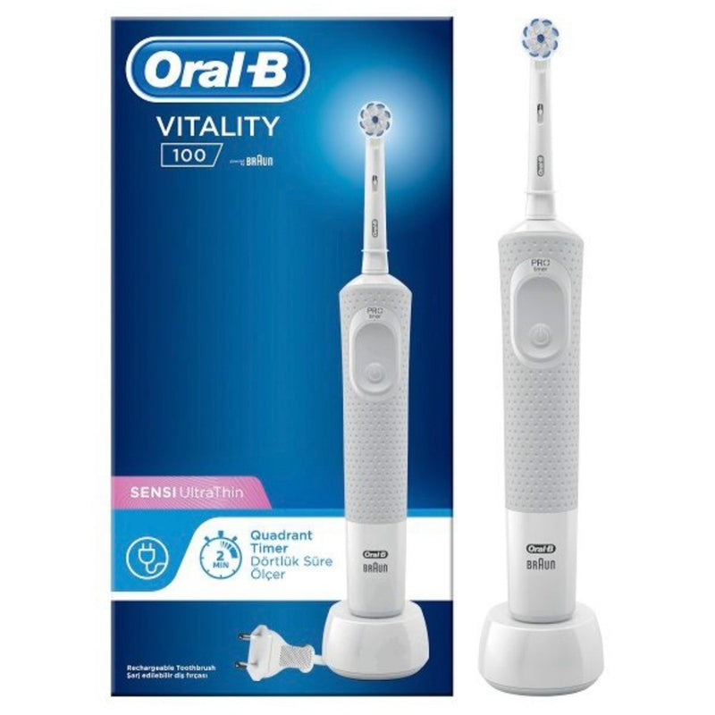 Vitality Plus 3D Rechargeable Toothbrush Dental Care Vitality Plus 3D Rechargeable Toothbrush Vitality Plus 3D Rechargeable Toothbrush Oral B