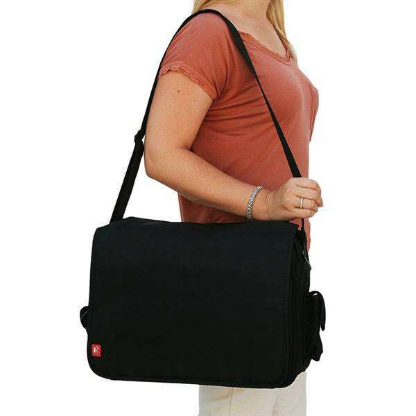 Stella Everyday Messenger Bag - Black Maternity Bags & Mats Stella Everyday Messenger Bag - Black Stella Everyday Messenger Bag - Black Ryco