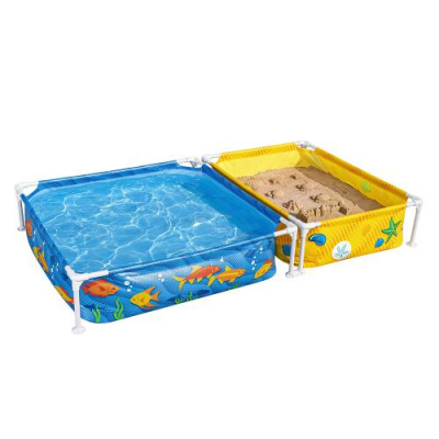 My First Frame Pool And Sandpit 213x122x30.5cm Kids Inflatables My First Frame Pool And Sandpit 213x122x30.5cm My First Frame Pool And Sandpit 213x122x30.5cm Bestway