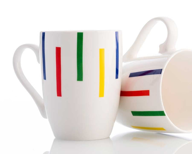 Rainbow Collection, Set of 2 Mugs Mugs Rainbow Collection, Set of 2 Mugs Rainbow Collection, Set of 2 Mugs United Colors of Benetton