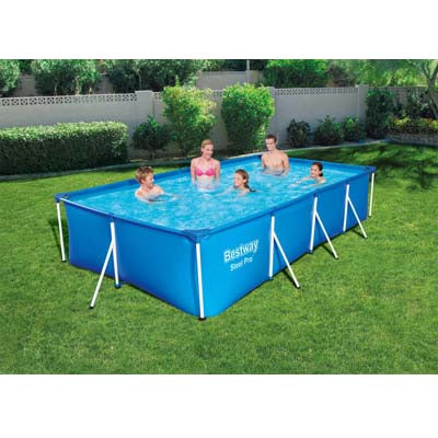 Steel Pro Frame Pool Set 400 x 211 x 81 cm home pool Steel Pro Frame Pool Set 400 x 211 x 81 cm Steel Pro Frame Pool Set 400 x 211 x 81 cm Bestway