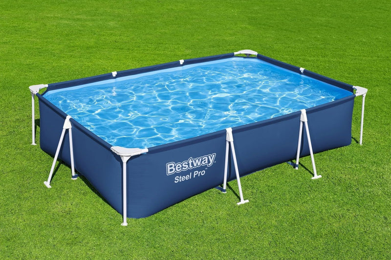 Steel Pro™ Frame Poolset met Filterpomp 300 x 201 x 66 cm  Steel Pro™ Frame Poolset met Filterpomp 300 x 201 x 66 cm Steel Pro™ Frame Poolset met Filterpomp 300 x 201 x 66 cm The German Outlet