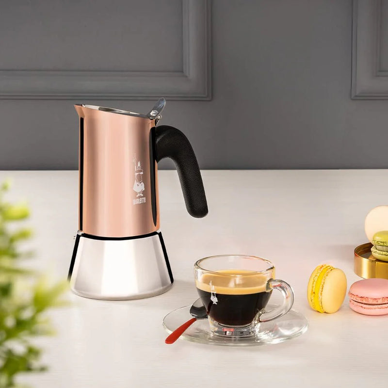 New Venus Induction, Copper&Silver Coffee Maker coffee maker New Venus Induction, Copper&Silver Coffee Maker New Venus Induction, Copper&Silver Coffee Maker Bialetti