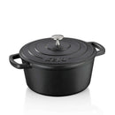 Black Roaster Calido Round 3.8L Dutch Ovens Black Roaster Calido Round 3.8L Black Roaster Calido Round 3.8L Kela