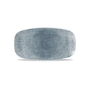 The German Outlet, The Chefs Warehouse By MG, Platter Appetizers Rectangular - Raku Topaz Blue, Platter Appetizers Rectangular - Raku Topaz Blue