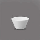 The German Outlet, The Chefs Warehouse By MG, Round Sauce Dish - White Snack Attack, Round Sauce Dish - White Snack Attack