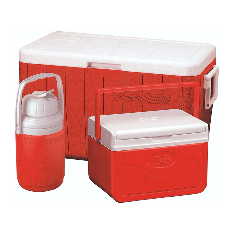 3-Piece 48 Quart Cooler Combo Coolers 3-Piece 48 Quart Cooler Combo 3-Piece 48 Quart Cooler Combo Coleman