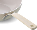 Cream Non-Stick Aluminum Wok Pan 28cm Wok Pan Cream Non-Stick Aluminum Wok Pan 28cm Cream Non-Stick Aluminum Wok Pan 28cm KitchenAid