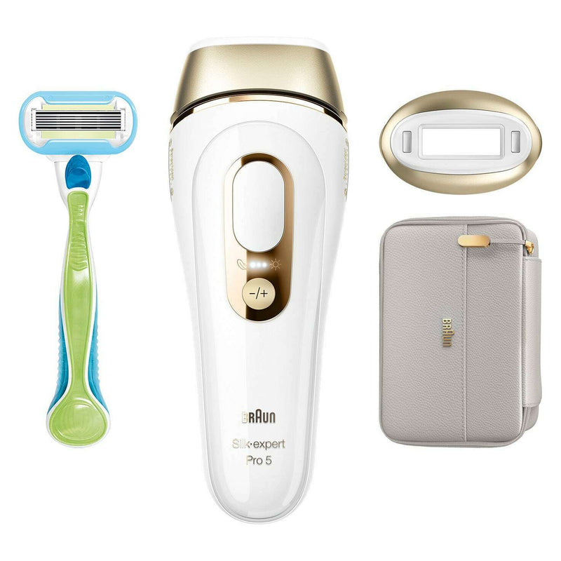 IPL Expert Pro 5 With Venus Razor & Soft Pouch Laser & IPL Hair Removal Devices IPL Expert Pro 5 With Venus Razor & Soft Pouch IPL Expert Pro 5 With Venus Razor & Soft Pouch Braun