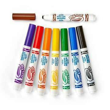 Mini Kids - Felt-tip pens, 8 pcs Art & Crafts Mini Kids - Felt-tip pens, 8 pcs Mini Kids - Felt-tip pens, 8 pcs Crayola