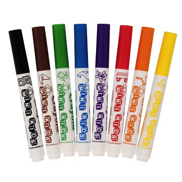 Mini Kids - Felt-tip pens, 8 pcs Art & Crafts Mini Kids - Felt-tip pens, 8 pcs Mini Kids - Felt-tip pens, 8 pcs Crayola