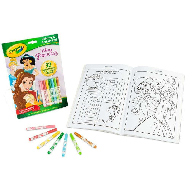 Activity & Coloring Album Disney Princess Art & Crafts Activity & Coloring Album Disney Princess Activity & Coloring Album Disney Princess Crayola