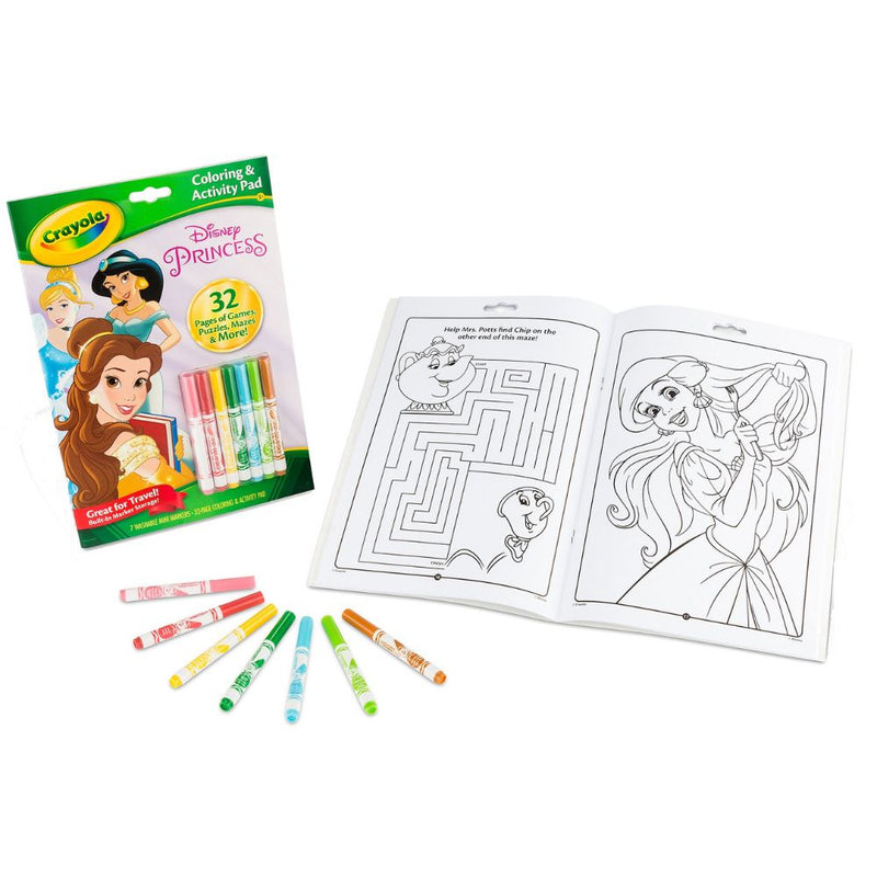 Activity & Coloring Album Disney Princess Art & Crafts Activity & Coloring Album Disney Princess Activity & Coloring Album Disney Princess Crayola